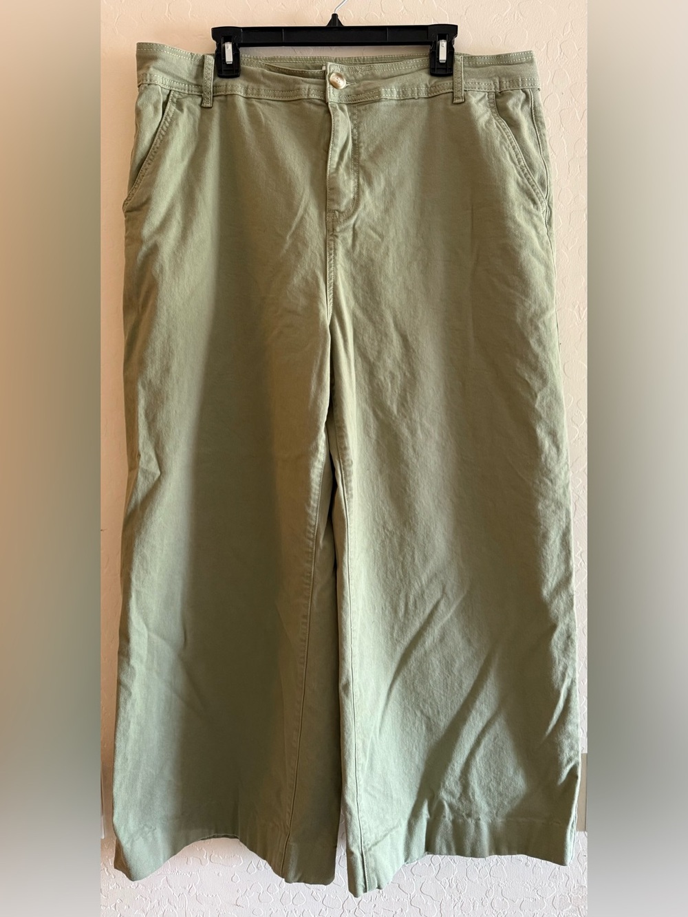 Petal + Pup, size 16, green, wide leg pants